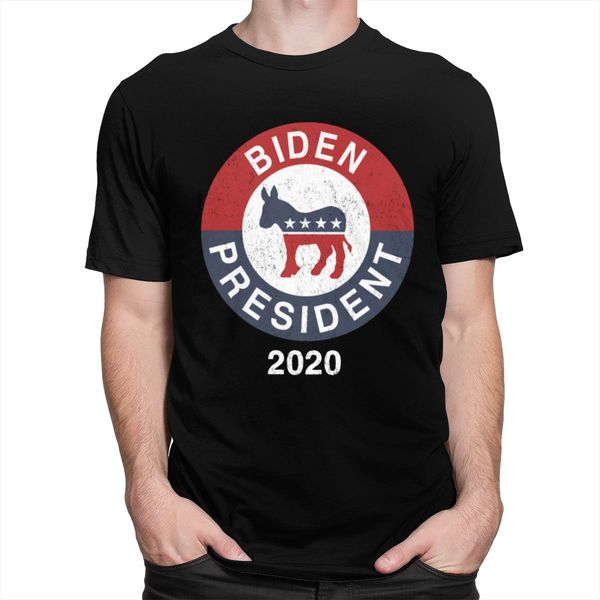 

vintage joe biden 2020 for president shirt men short sleeved cotton tee crew neck election slogan tshirt summer democrat t-shirt