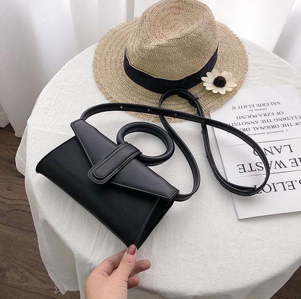 

fashion women shoulder bags ring crossbody lady plain hansbags small girl gift sister bag