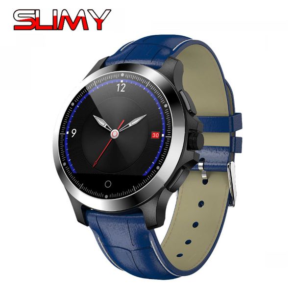

slimy men smart watch ip67 waterproof ecg heart rate blood pressure monitor fitness tracker smartwatch sport smart bracelet band