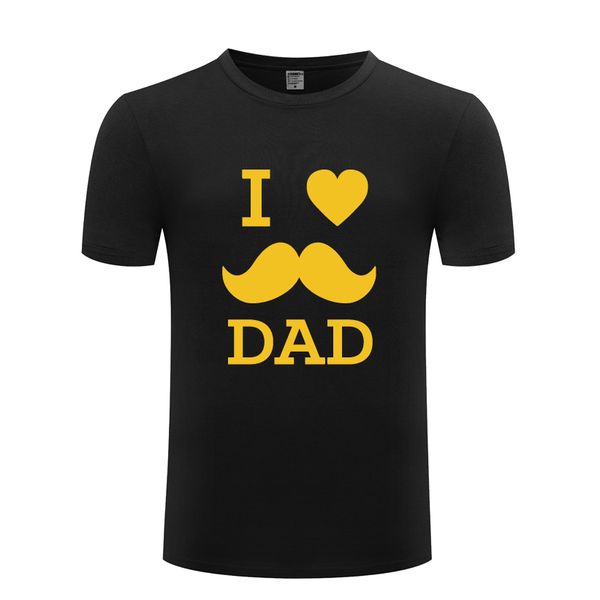 

i love dad gift mens men t shirt tshirt 2018 new short sleeve o neck cotton casual t-shirt tee