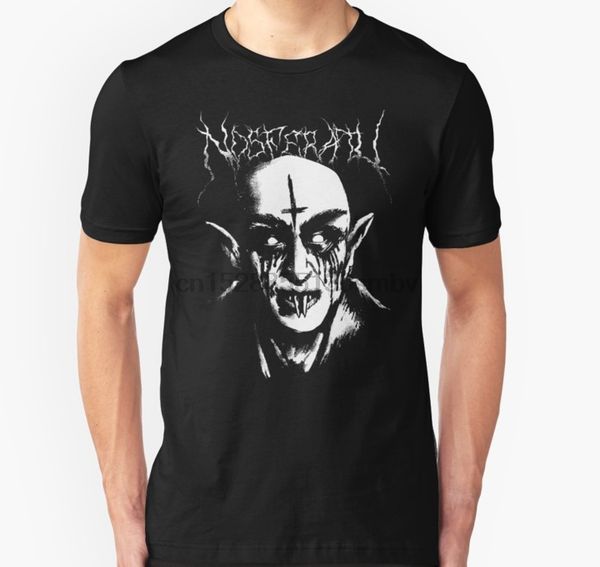 

men tshirt black metal nosferatu t shirt women t-shirt tees top