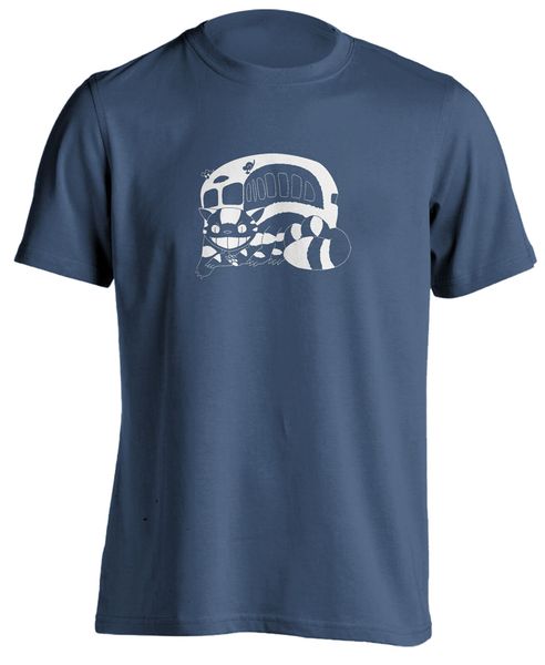 

catbus t-shirt anime tee totoro t ghibli nekobasu plus size tee shirt