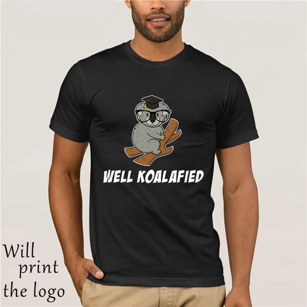 

goed koalafied koala beer grappige dieren woordspeling humor t-shirt 100% katoen tshirt