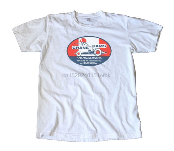 

vintage crane cams decal t-shirt - rod - racing