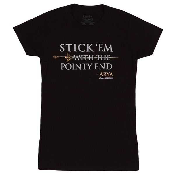 

2019 fashion the pointy end juniors t-shirt tee shirt