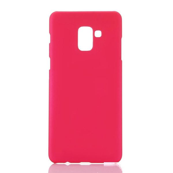 

phone case for fundas samsung galaxy a8 case 360 hard plastic pc candy color back cover for coque samsung a8 plus case