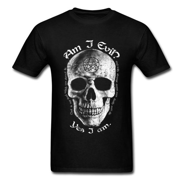 

t shirt necronomicon skull evil men fashion casual death skull geek tshirt hip hop brand new novelty tee shirts for adult