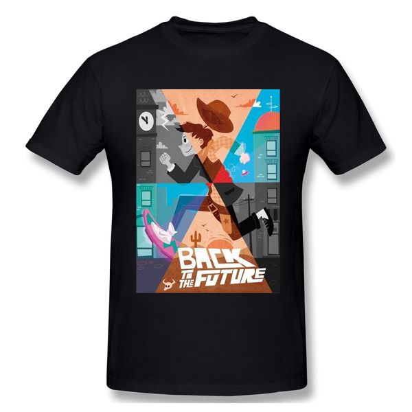 

футболки бегущих boy t-рубашки высокого качества tee день отца tops 100% хлопка одежды назад в будущее чистый хлопок тис
