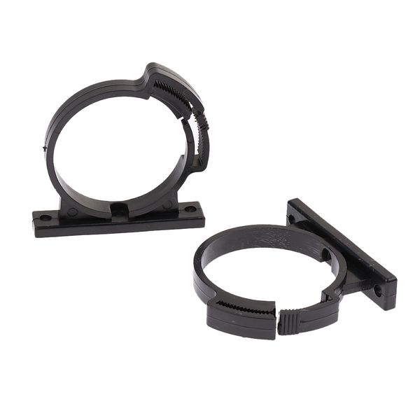 

50mm holder buckle, pc cpu liquid cooling cylinder water tank fittings - black ( x2