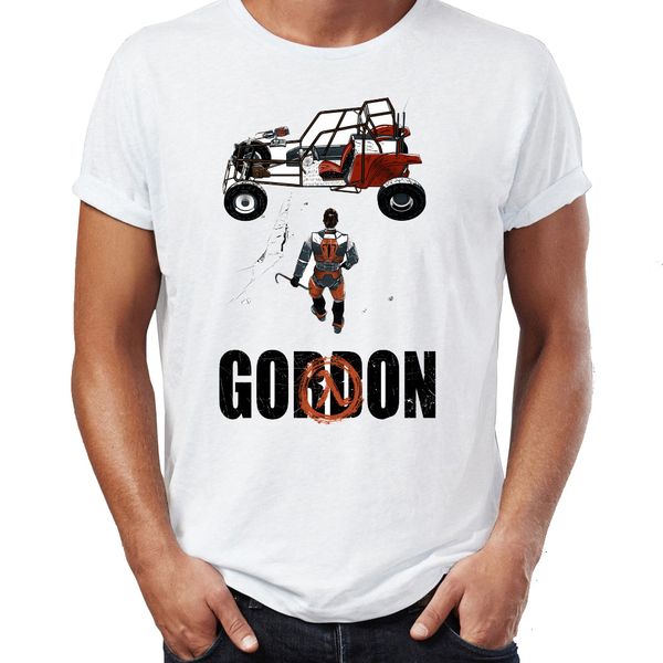 

men's t shirt akira gordon an half life mushup gamer's artsy tee