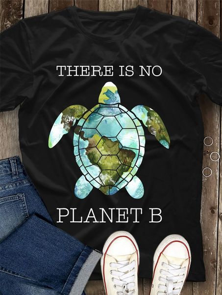 

there is no planet b sea turtle lovers gifts fashion plus size tee shirt