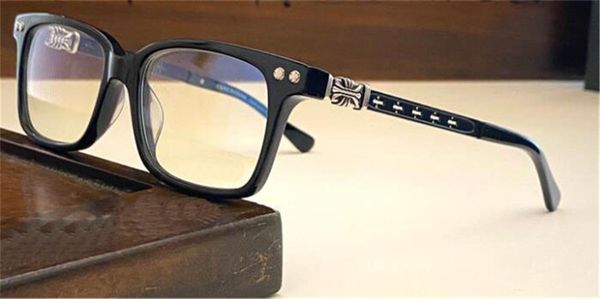 

new popular retro optical glasses fun hach ii classic style design square frame high-definition lens can be customized glasses, Black