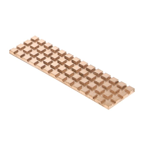 

copper heatsink thermal conductive adhesive for m.2 ngff 2280 pci-e nvme ssd x6