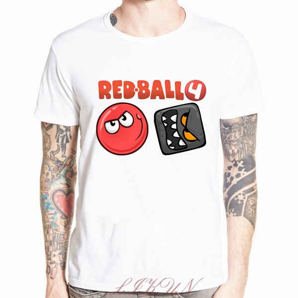 

child white t-shirt red ball 4 - the bad boxes tee funny cool tee shirt boys summer t-shirt brand