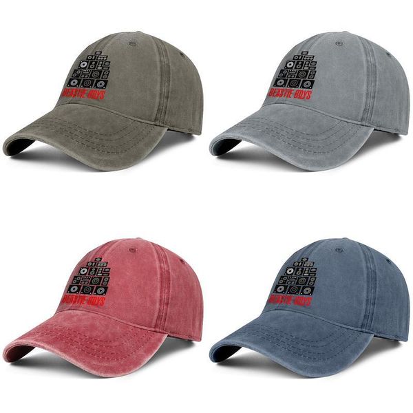 

men women the beastie boys prudent groove fashion denim baseball cap cool washed dad hat adjustable vintage ball licensed to ill tour to, Blue;gray