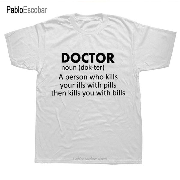

doctor t shirt men short sleeve funny doctor t-shirt mans tshirt shubuzhi