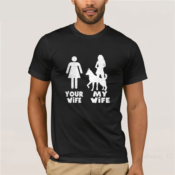 

my german shepherd t shirt your my wife gift t-shirt trendy custom t-shirt