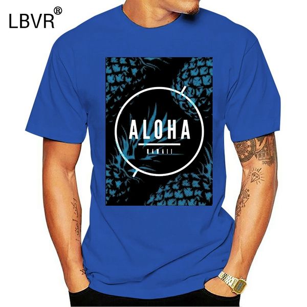 

aloha design with pineapples men tee cotton street plus size tee shirt 11 colors for mens