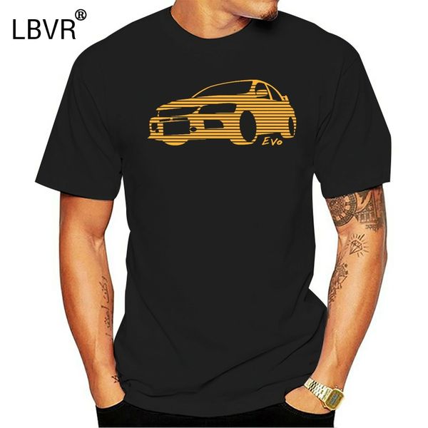 

2020 t-shirt мужчины 100% хлопок классический японский автомобиль вентиляторы lancer evolution 9 ix футболка эво sporter rally drift ralliar