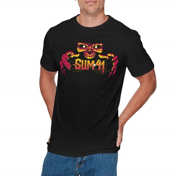 

olivia harper мужские классический sum41 t-shirt black мода мужские футболки