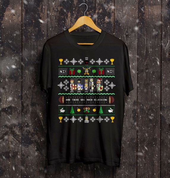 

monty python рождество футболка топ holy grail подарков life of brain забавный подарок