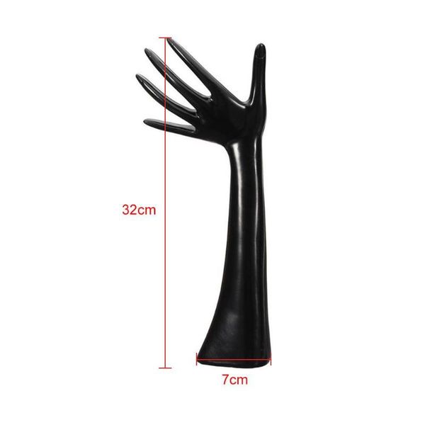 

hand shape necklace bracelet ring holder jewelry display rack stand bracket resin jewelry show rack organizer creative, Pink;blue