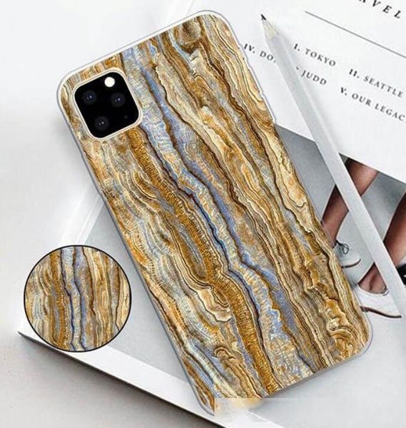 

new luxury marble phone case for iphone 11 pro max 6 7 8 xr xs samsung note10 s10 plus with airbag phone holder