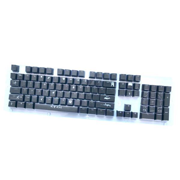 

mechanical keycaps set backlit steampunk for pubg gaming mechanical keyboard