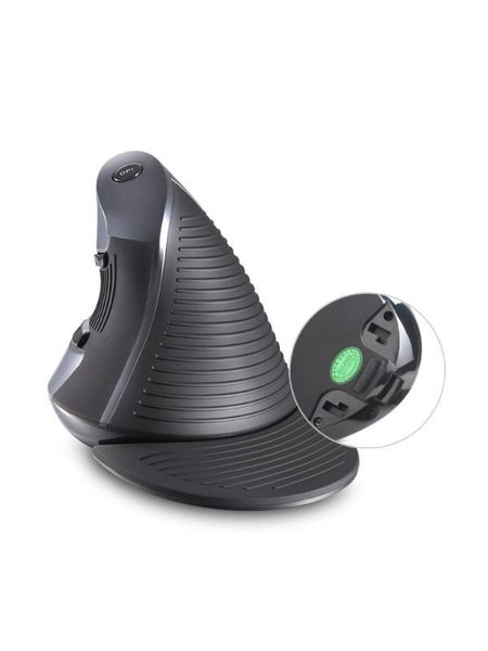

delux m618 gx ergonomic vertical wireless mouse 6 buttons 1600dpi optical mice with for pc laptop