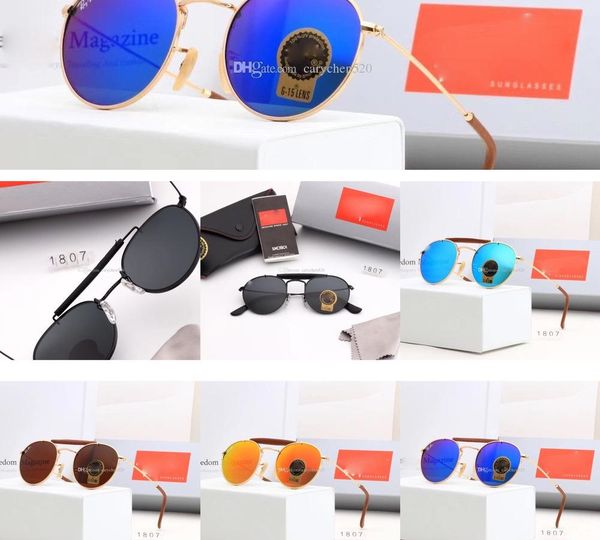 

women men ray glass lens 1807 sunglasses fashion women polarized sunglasses brand designer sunglasse jbj3w, White;black