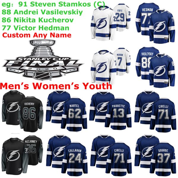 

тампа-бэй лайтнинг кубок стэнли финал джерси curtis mcelhinney джерси шаттенкирк михаил сергачев хоккей трикотажные изделия на заказ прошито, Black;red