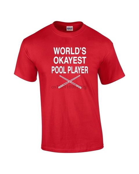 

funny billiards t-shirt world's okayest pool player-black-4xl