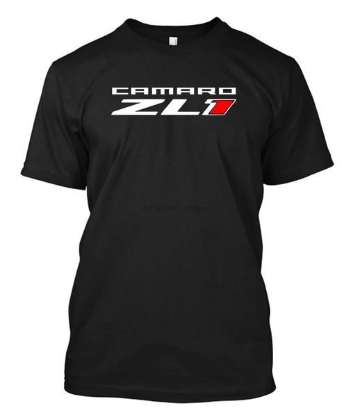 

corvette camaro zl1 logo racing - custom mens black t-shirt tee