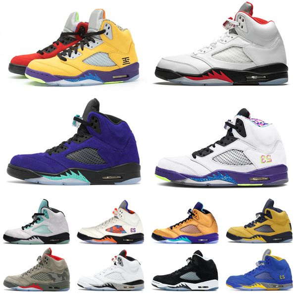 

what the 5 jumpman 5s men basketball shoes alternate bel grape fire red bred 3 white cement mens trainers outdoor sports sneakers