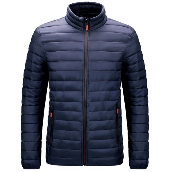 

men's winter warm outdoor down jacket fashion lijgkgoo, Black