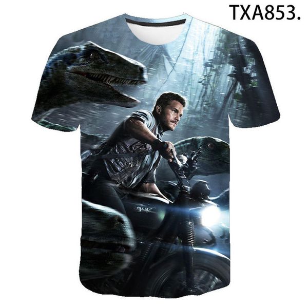

movie jurassic park 3d boy girl printed cool 3d print shirts hentai harajuku oversized men clothing