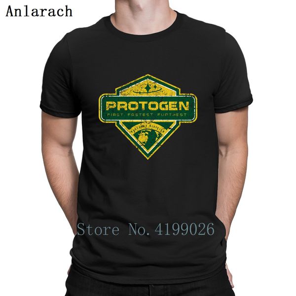 

protogen t shirt spring cotton clothes knitted slim round collar authentic loose shirt