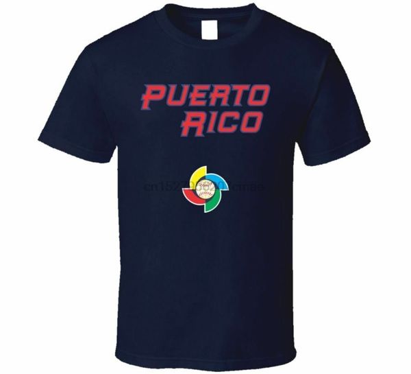 

puerto rico wbc world baseball classic navy t shirt