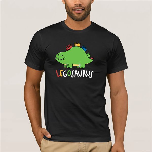

men's 2019 fashion style t-shirt 2019 brand men legosaurus new summer men's casual print fashion t-shirt