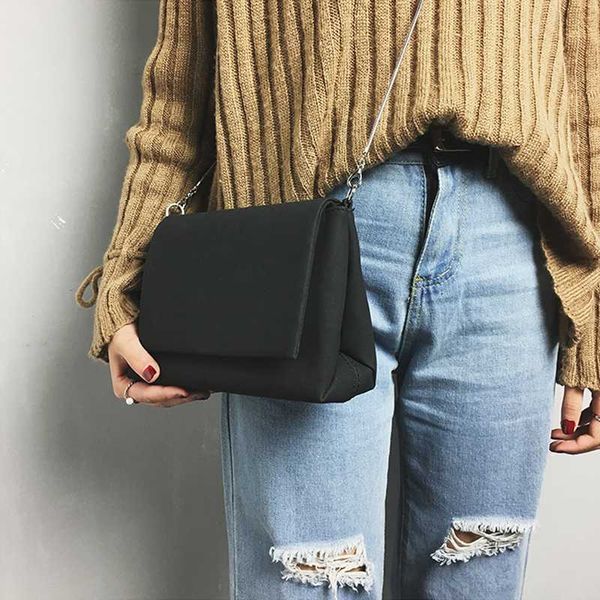 

fashion simple crossbody bags for women 2020 new luxury handbags women shoulder bags casual chain female flap messenger bag tote