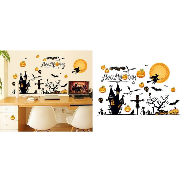 

хэллоуин наклейки стены art таблички главная все номера главная партия украшения diy
