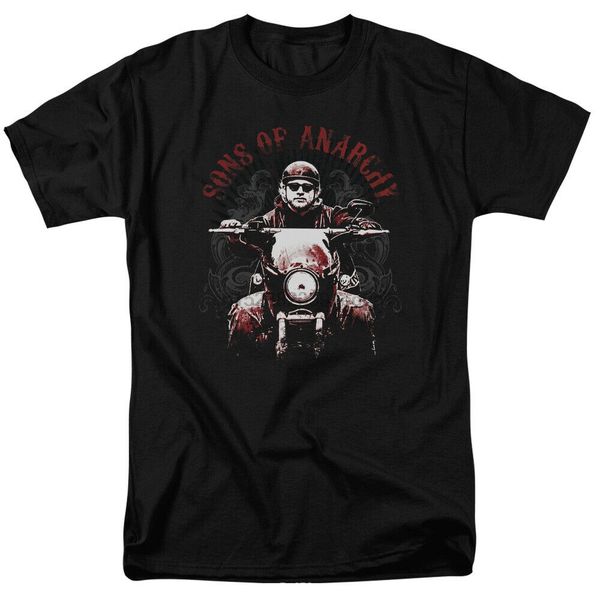 

anarchy sons of soa ride on licensed t shirt summer streewear sizes-3xl