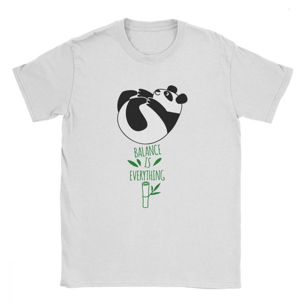 

midnite star balance is everything tumbling panda t shirt men cotton leisure t-shirt crew neck tai chi tee shirt gift idea