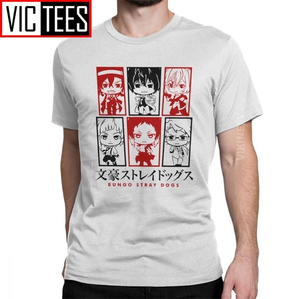 

men bungo stray dogs tshirt chuuya nakahara bungo anime bsd dazai manga osamu 100 percent cotton oversized t-shirt