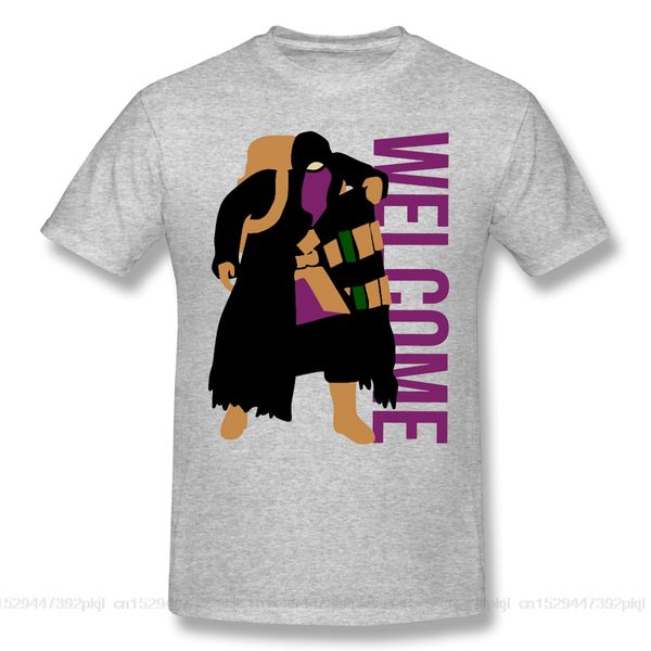

торговец смешные t-shirt men summer o шеи повседневный хлопок футболка graphic tee residented злой зомби игры crew neck top