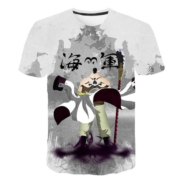 

sailing king straw hat luffy anime trend 3d print shirts graphic hentai harajuku men clothing