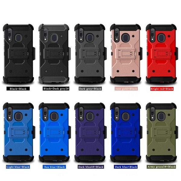 

for lg stylo 6 k51 hybrid heavy duty rugged defender holster clip protective robot cover for samsung galaxy a01 a11 phone case d1