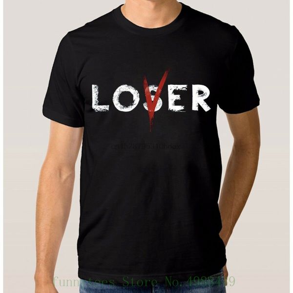 

loser lover t shirt men women it pennywise new cotton tee black t shirt men brand clothing