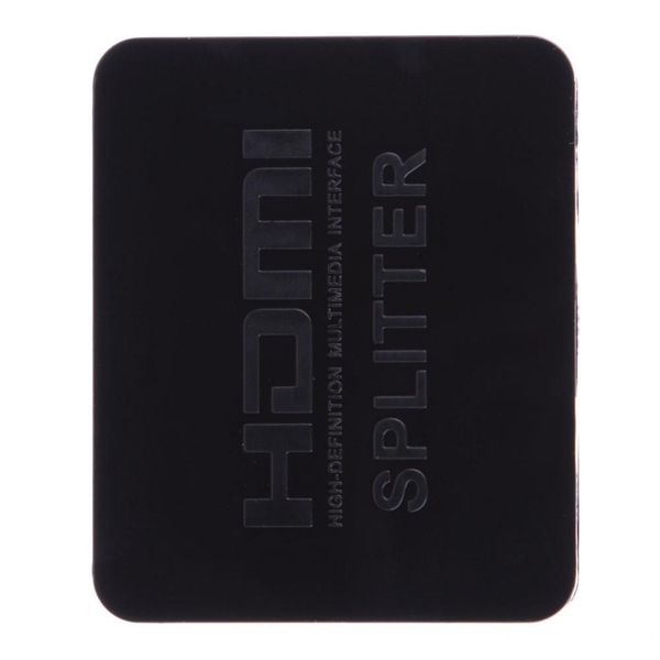 

newset hdmi 1 in 2 out splitter amplifier duplicator full hd 1080p 3d hdtv support dts dobby 7.1 channel audio 24k gold plated