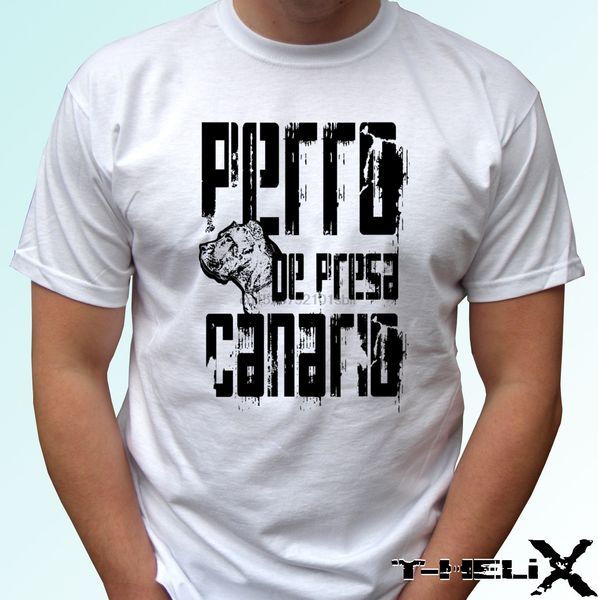 

2019 summer fashion streetwear summer style cotton short slevee perro de presa canario dogo bw - dog men t shirt